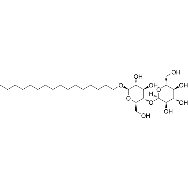 (2R,3R,4S,5S,6R)-2-(((2R,3S,4R,5R,6R)-6-(十六烷氧基)-4,5-二羟基-2-(羟甲基)四氢-2H-吡喃-3-基)氧基)-6-(羟甲基)四氢-2H-吡喃-3,4,5-三醇